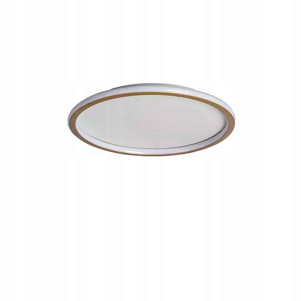 stropní svítidlo Led Stropní svítidlo bílá zlatá do ložnice kulatý 50 cm Abruzzo