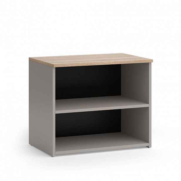 Vicco NÍZKÝ NÁBYTEK POD TELEVIZI Wido Greige 60 x 50 cm se 2 přihrádkami