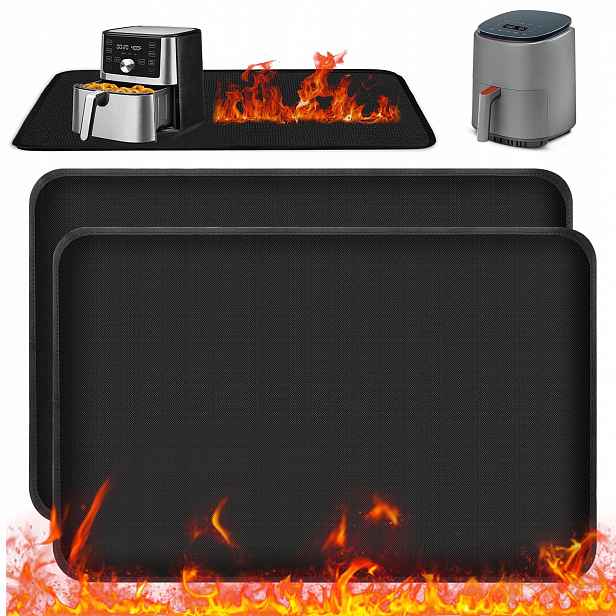 Ochranná Podložka Pod Air Fryer Fritézu Trouba Odolná Vůči Teplu 60x40 cm