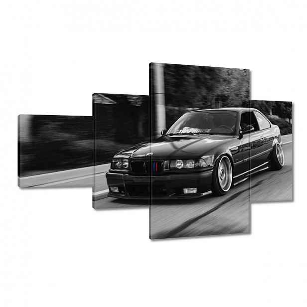 Obrazy 130x80 Bmw 3 Trojka Buma Klasický automobil Daily Car