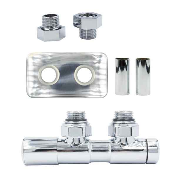Ventil reg 50 mm Twins chrom levý GZ1/2 AiO r.pros