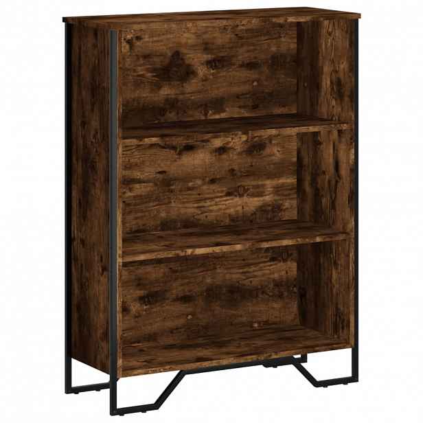 vidaXL Knihovna kouřový dub 80 x 31 x 106 cm kompozitní dřevo