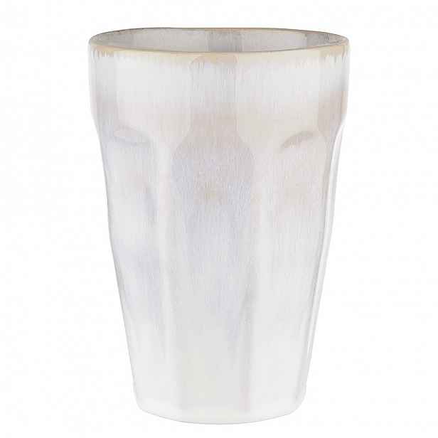 Butlers BERGAMO Hrnek Latte macchiato 330 ml - bílá