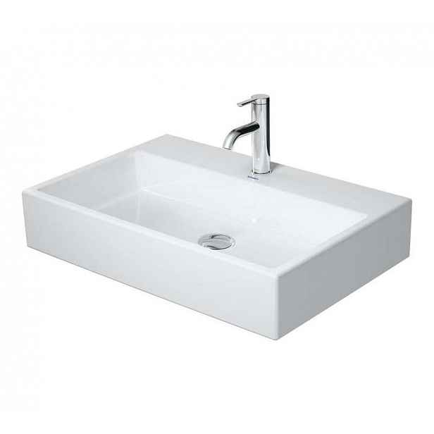 Duravit Vero Air - Umyvadlo 70x47 cm, bez přepadu, otvor pro baterii, bílá 2350700071