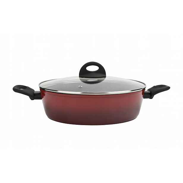 Hluboká pánev 28 cm Crispy Red Big