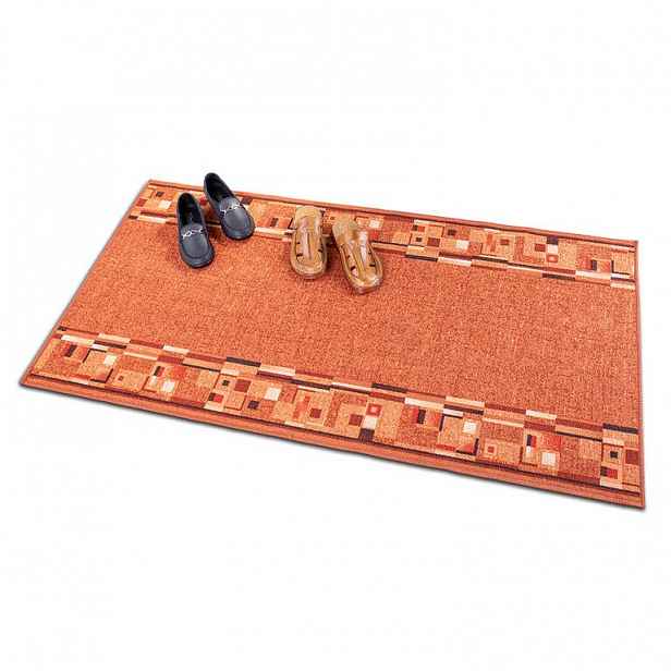 Vopi Kusový koberec BOMBAY skořicová 67 x 150 cm