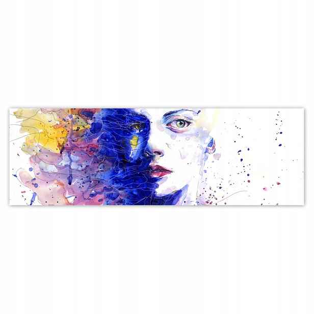 Plakáty 200x66 Akvarel Portrét Postava