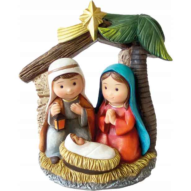 Krásná figurka Svatá Rodina Betlém *pro Děti* 15 cm vysoká