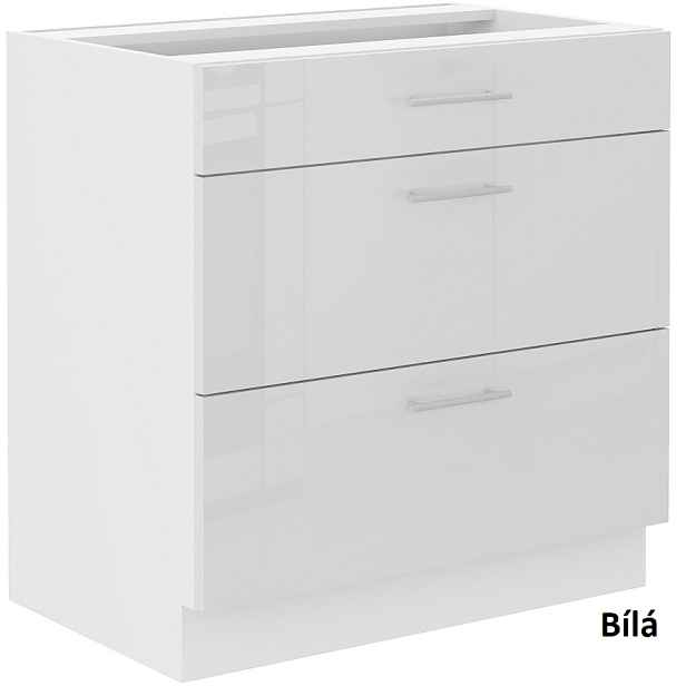 Kuchyňská skříňka STRAKOŠ LA-RA vysoký lesk L-4