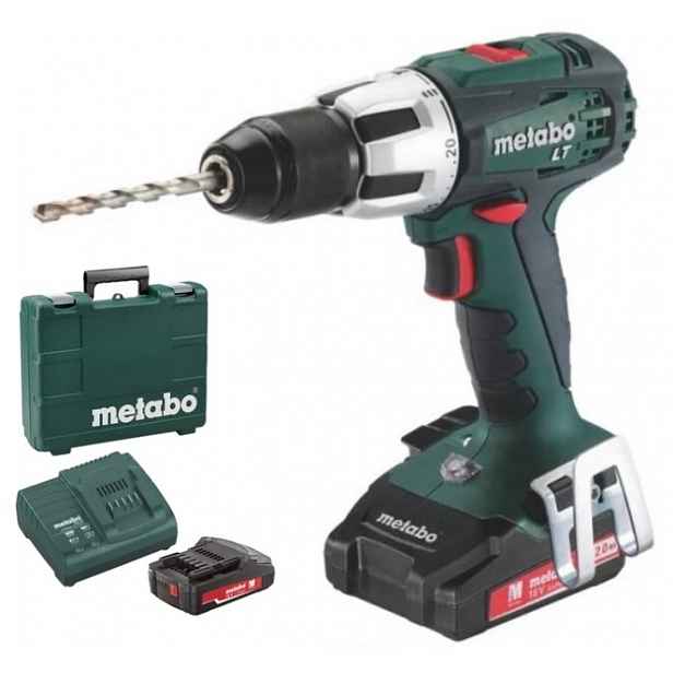 Metabo Sb 18 Lt Compact aku šroubovák 2x2,0Ah