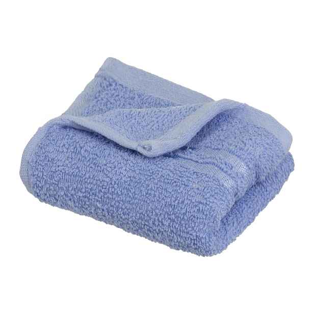 Modrý froté bavlněný ručník 30x50 cm Simple – Casa Selección