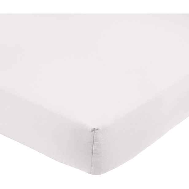 Prostěradlo s gumou Amazon 135 x 190 cm Mikrovlákno Prodyšný krém