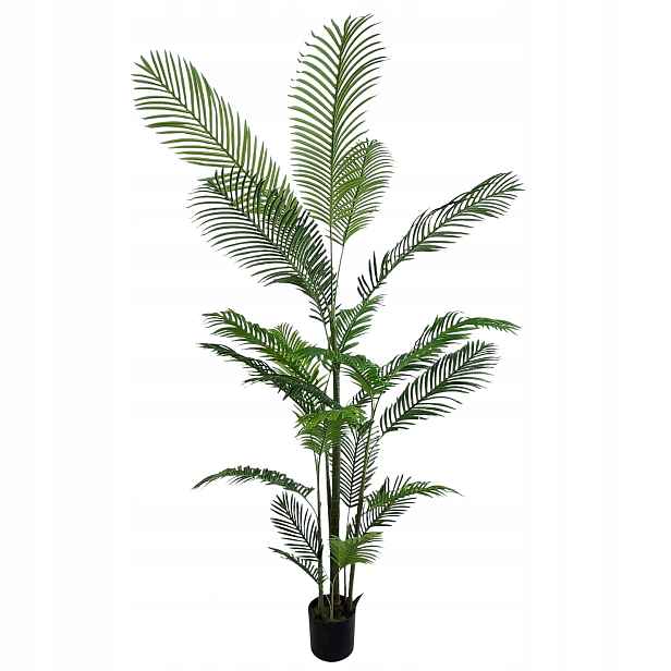 Umělá Palma Velká Palma V Květináči Vysoká Ozdobná Rostlina Stromek 230 cm