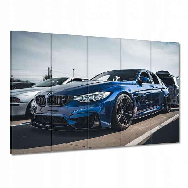 Obrazy 100x70 Modré Bmw M3 Auto