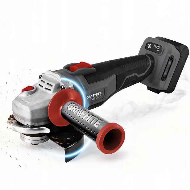 Graphite Úhlová bruska 125 mm bezkartáčová Energy+ 58GE142