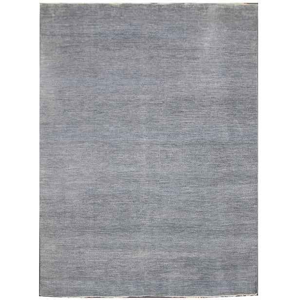Ručně vázaný kusový koberec Diamond DC-MCK Light grey/silver, 305x425, šedá, chodba / předsíň, Diamond Carpets India