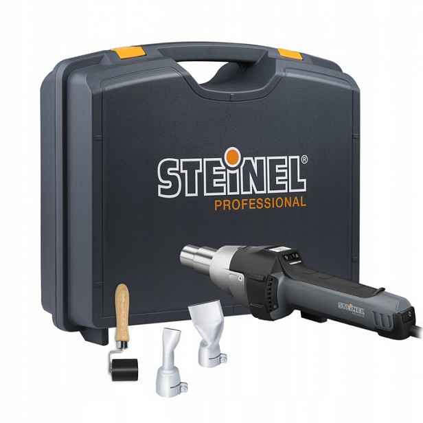 Steinel HD2620 E svařovací stroj horkovzdušná pistole 230 V regulace displej Set