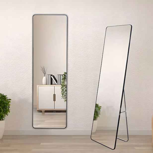 ModernHome Velké stojící zrcadlo s možností zavěšení 159 cm