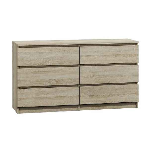 TP Living Komoda MALWA M6-140 dub sonoma