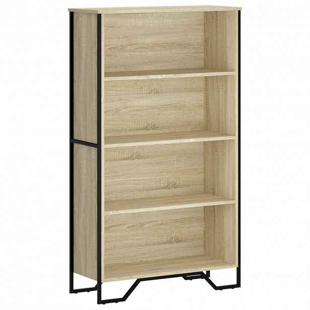 vidaXL Knihovna dub sonoma 80 x 31 x 137,5 cm kompozitní dřevo