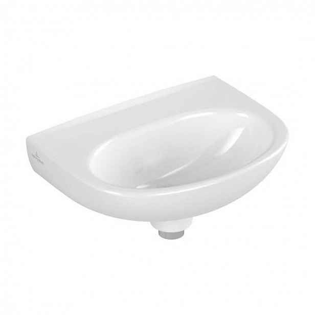 Villeroy & Boch O.novo - Umývátko 36x28 cm, bez přepadu, bez otvoru pro baterii, alpská bílá 43403701