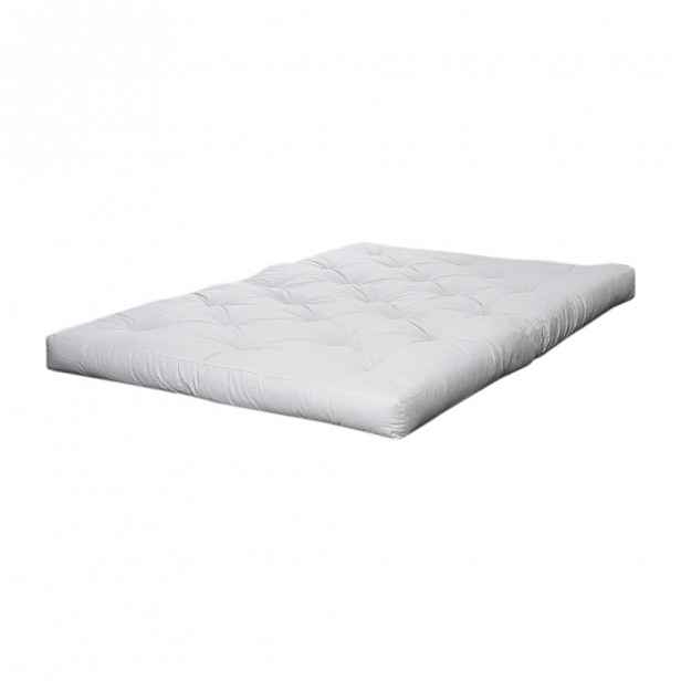 Krémová futonová matrace Karup Design Coco Futon, 90 x 200 cm