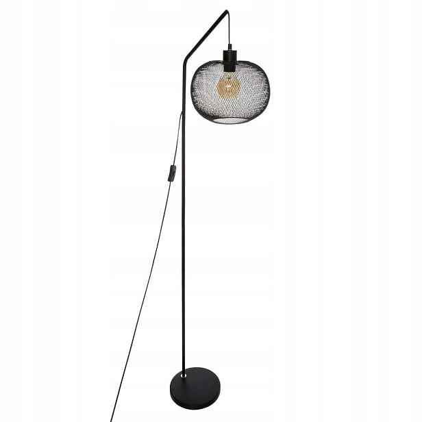 stojací lampa do obývacího pokoje na čtení černá E27 157 cm bez montáže