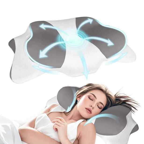 Ortopedický Polštář Ergonomická S Paměťovou Pěnou Profilovanou Pod Krkem