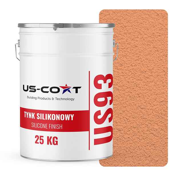 Silikonová Fasádní Omítka Lososová F315 25KG Beránek Granulace 1.0mm