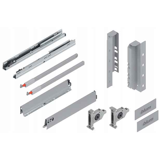 Blum Tandembox 500 Šuplík střední C Šedá 30 kg