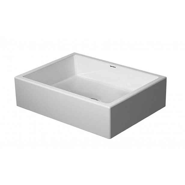 Duravit Vero Air - Umyvadlová mísa 50x38 cm, bez přepadu, bez otvoru pro baterii, bílá 2351500000