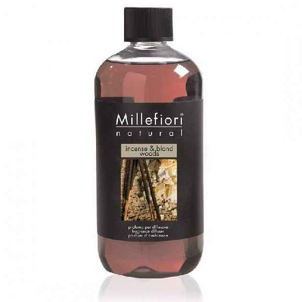 Millefiori Difuzér NATURAL náplň Incense & Blond Woods 250ml