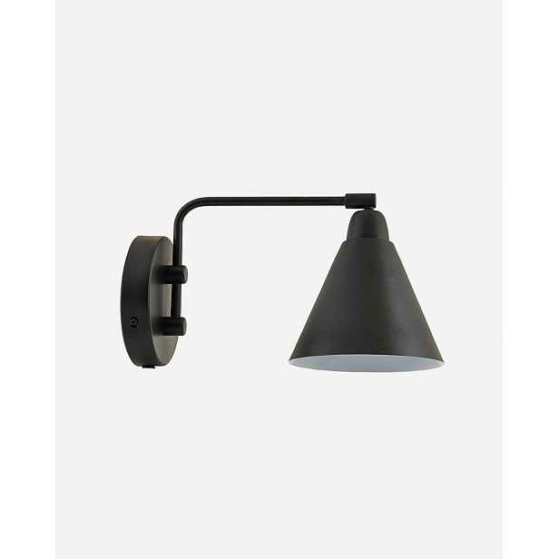 Nástěnná lampa Game, černá, 30 cm, House Doctor