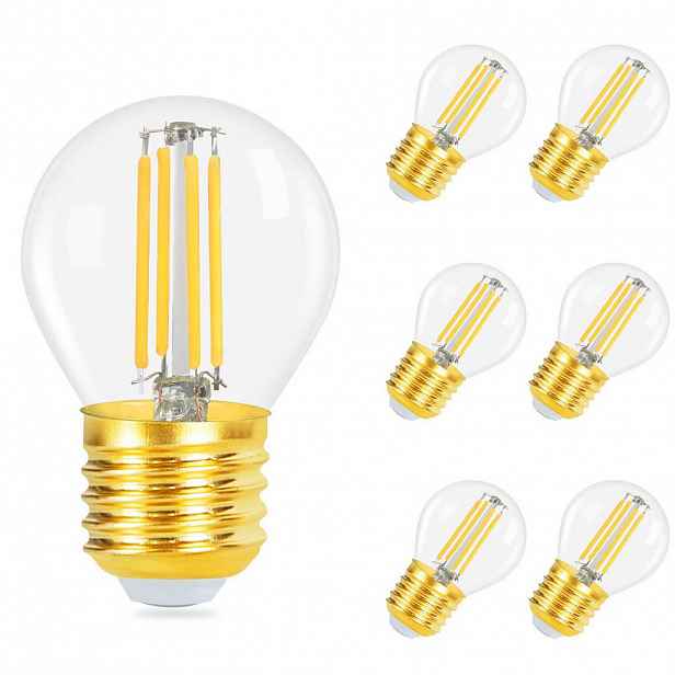 Nettlife LED žárovky E27 4W (sada 6 ks)