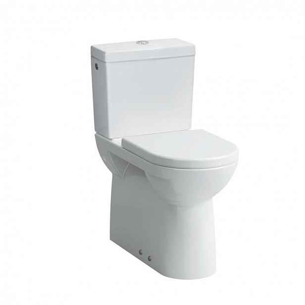 Laufen Pro - WC kombi mísa, 70x36 cm, zadní/spodní odpad, bílá H8249550000001
