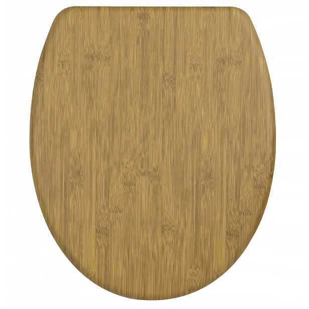 Set Wc sedátko s volným sklápěním Mdf Nastavitelné Závěsy 11,5-20 cm