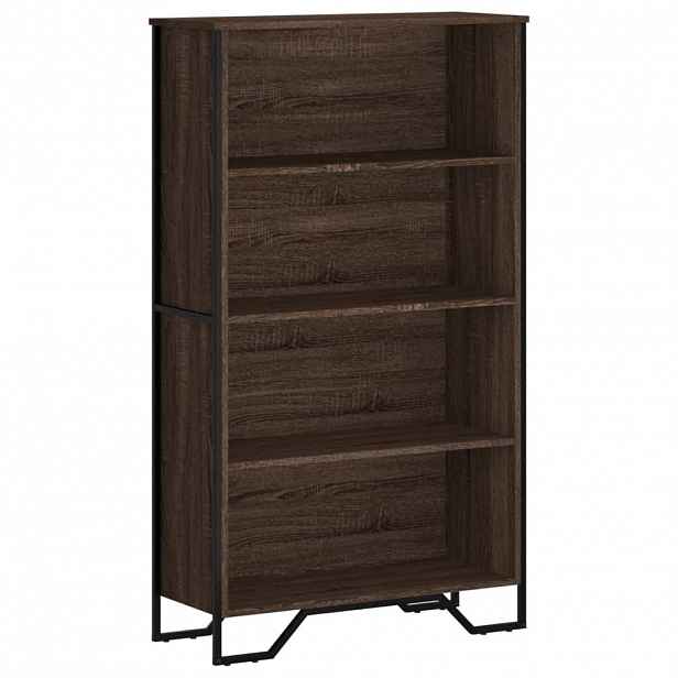vidaXL Knihovna hnědý dub 80 x 31 x 137,5 cm kompozitní dřevo