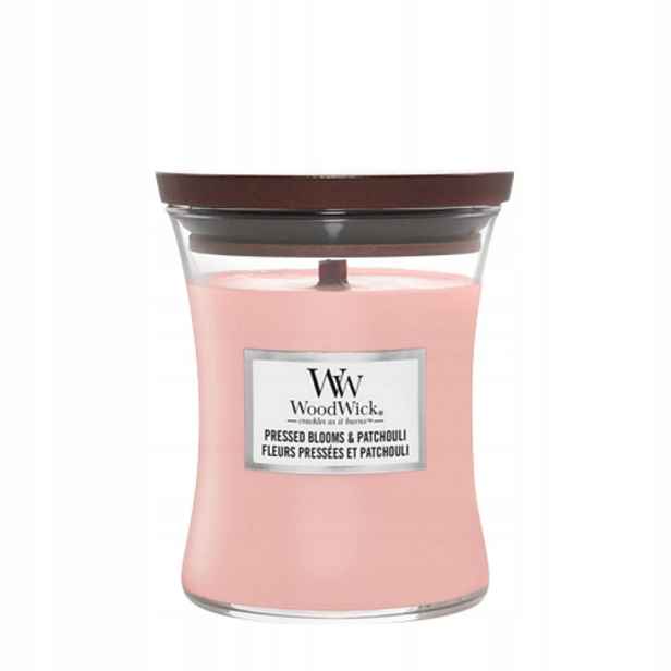WoodWick Lisované Květy & Pačuli 275g