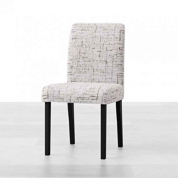 GA.I.CO decoDoma napínací potah bielastický VITTORIA smetanová židle s opěradlem 2 ks 45 x 45 x 50 cm