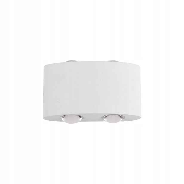 Led venkovní nástěnné svítidlo 4W 3000K 280 lm IP54 bílé Gilberto Italux