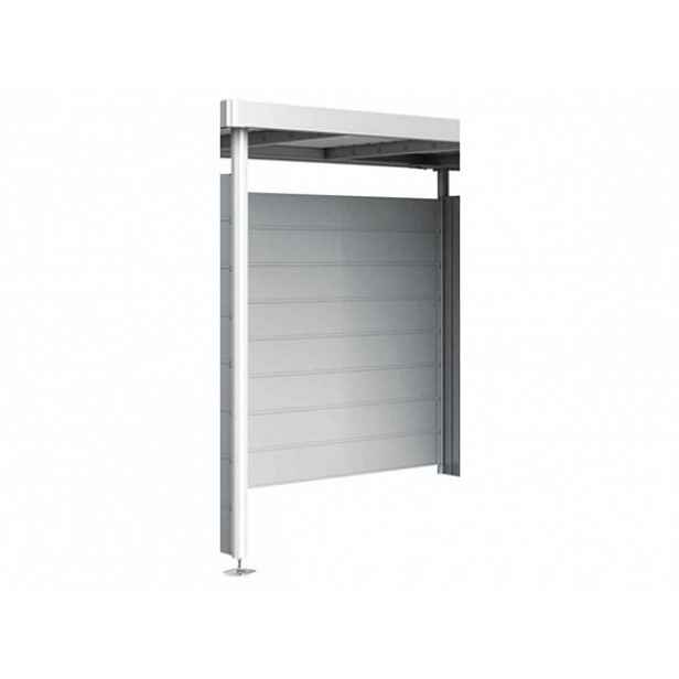 Zadní stěna pro postranní střechu k domku HIGHLINE stříbrná BH83098