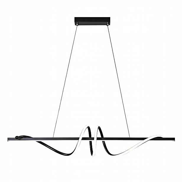Závěsná Led lampa Moderní Černá Stmívatelná 120 cm Obývací pokoj Toolight