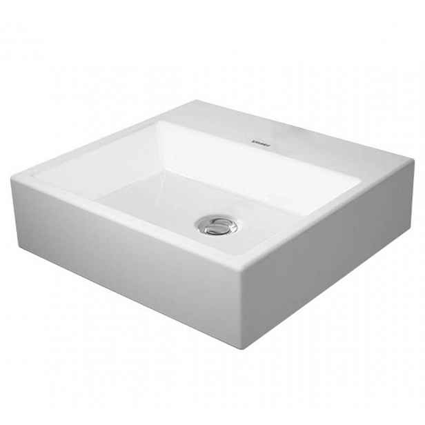 Duravit Vero Air - Umyvadlová mísa 50x47 cm, bez přepadu, bez otvoru pro baterii, bílá 2352500070