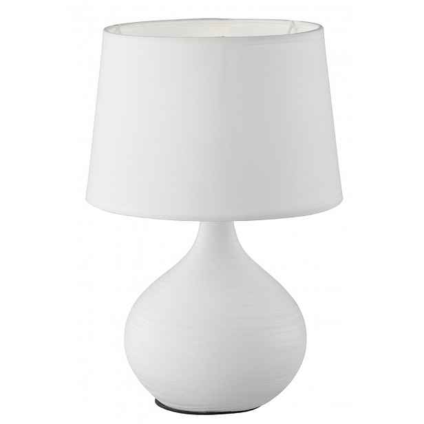 Stolní lampa Martin 29 cm, bílá