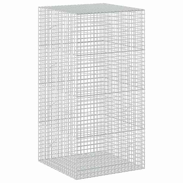 vidaXL Gabion s drátem 5 mm a síťkou 5x5 cm 100x100x200 cm