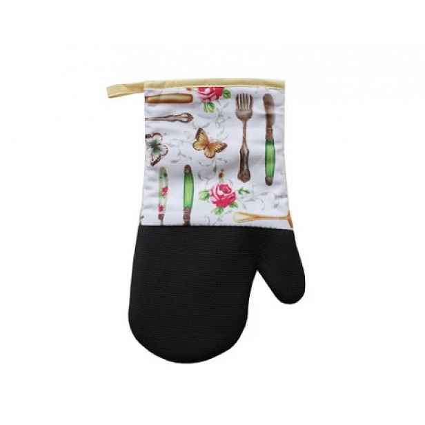 Kuchyňská rukavice 31 cm, neoprén, příbor