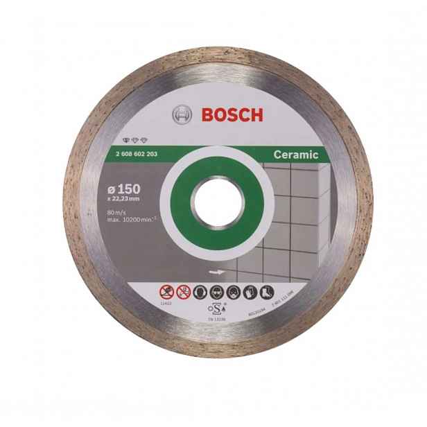 Bosch - Diamantový řezný kotouč na dlaždice a obklady 150x22,23 mm 2608602203