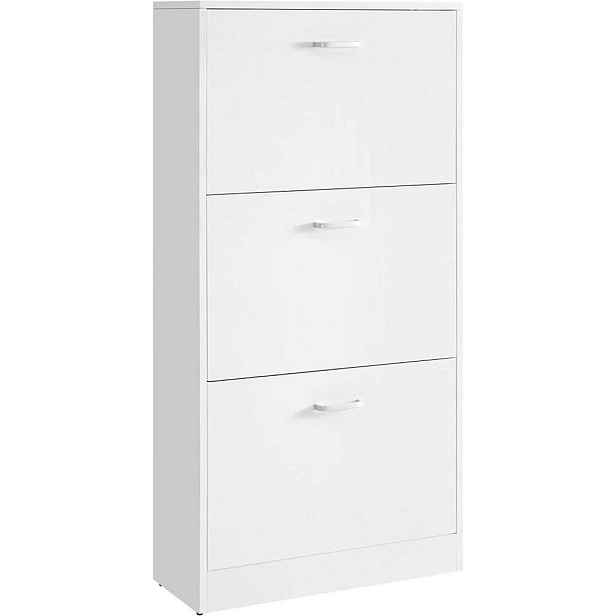 Boxxx REGÁL NA BOTY, bílá, 60/120/24 cm