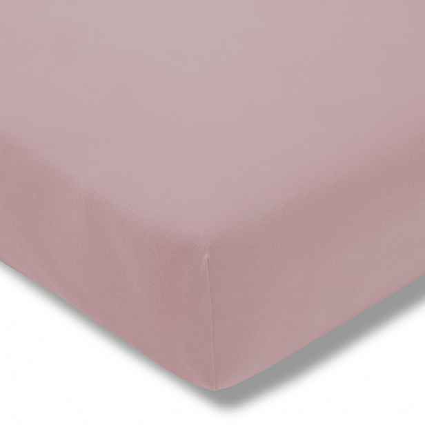 Estella Prostěradlo Zwirn Jersey 150x200 Růžové