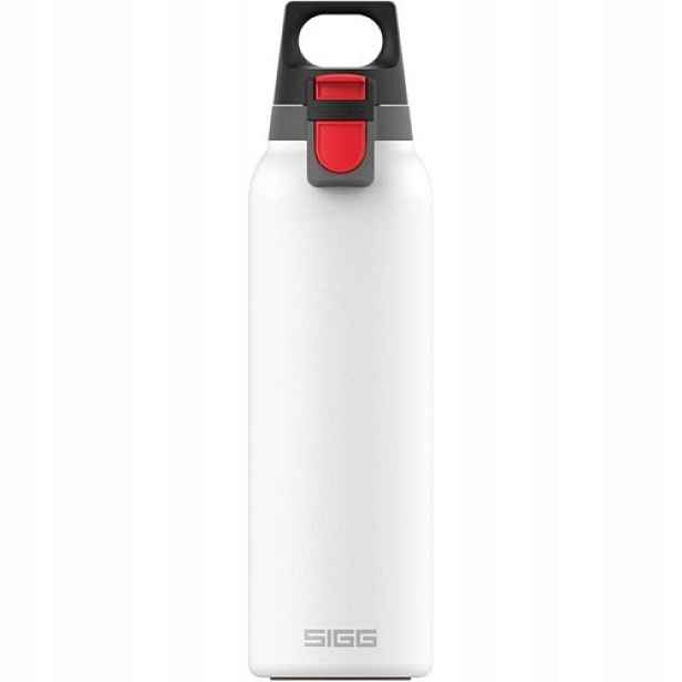 Sigg Termohrnek Hot & Cold One Light 0,55 l Bílý Ocel One Hand Top